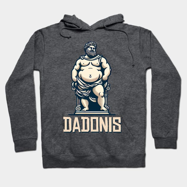 Dadonis - Funny Gift for Dad Father Husband Hoodie by Snoe